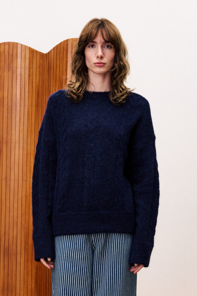 PULLOVER CHM25752 PULL BLEU JEAN