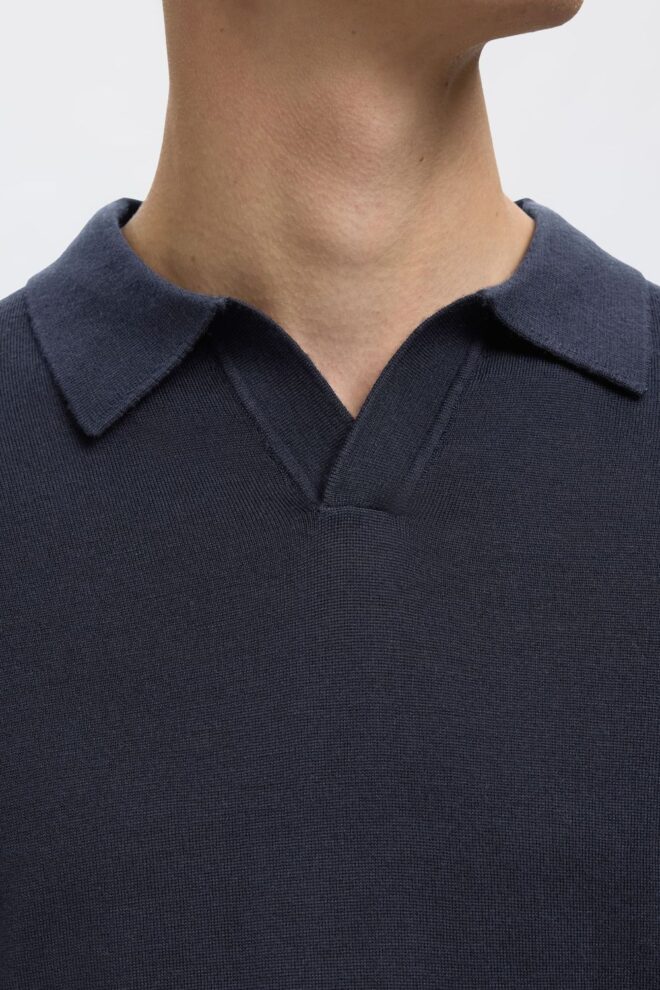 PULLOVER 16098327 SLHTRAY POLO NAVY