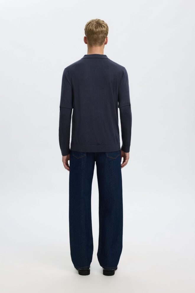 PULLOVER 16098327 SLHTRAY POLO NAVY