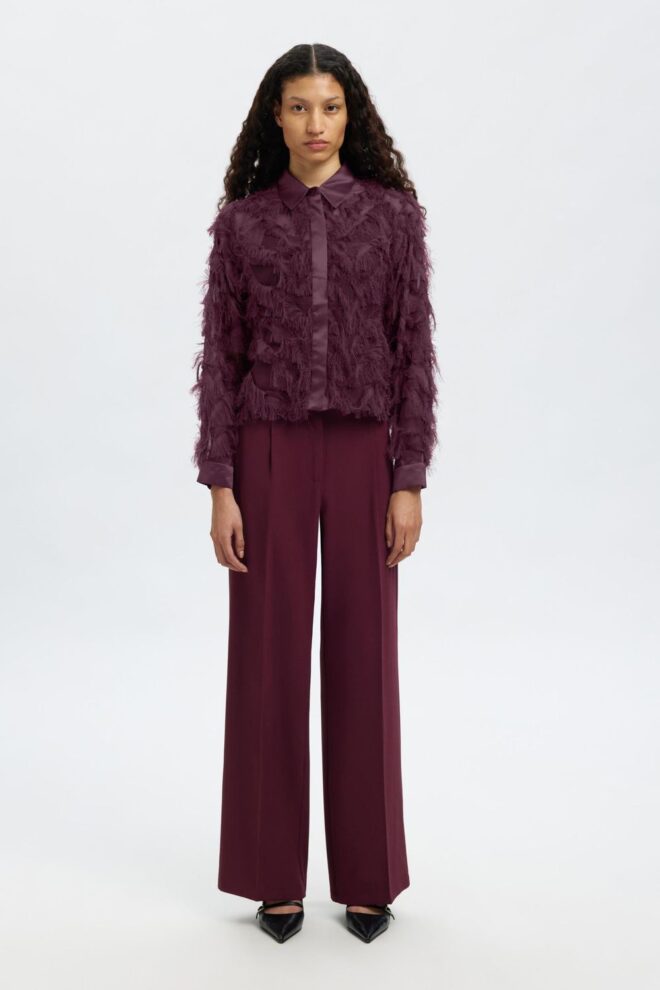 BLUSE 16095034 SLFMYLINE LS FIG