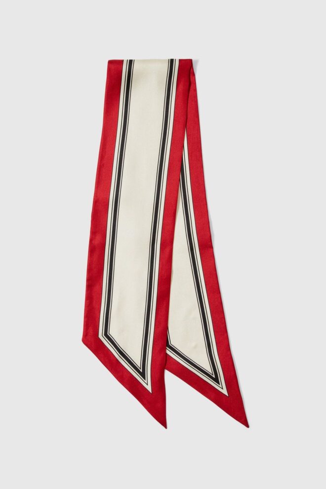 TUCH 16098933 SLFSIV SCARF RED