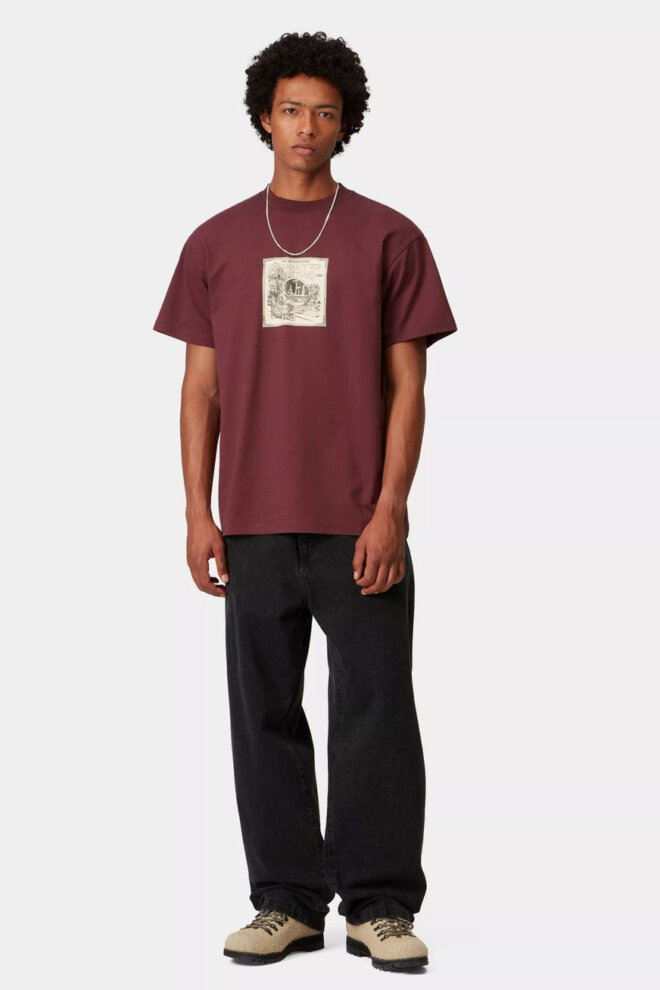 JEANS LANDON PANT BLACK STONE