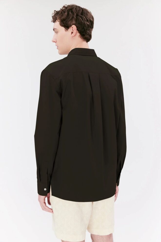 HEMD OSSIAN DEEP OLIVE