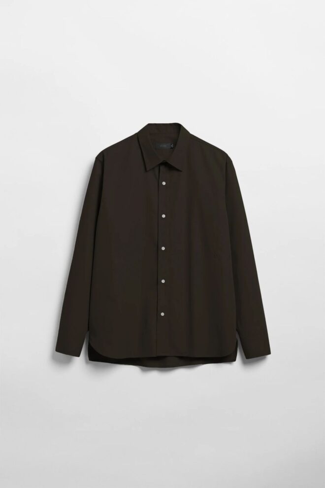 HEMD OSSIAN DEEP OLIVE