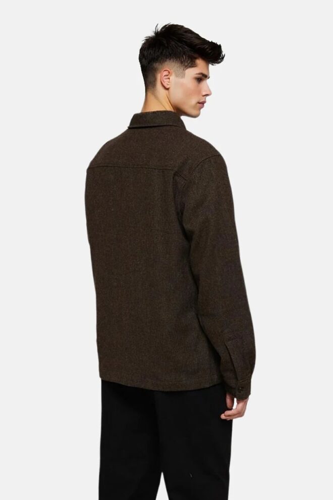 HEMDJACKE MAXSON SHIRT 4408 SHITAKE