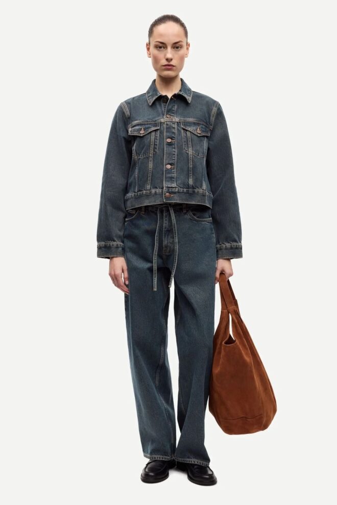 JEANS SAHARPER JAEANS BELT 15767 BURNT