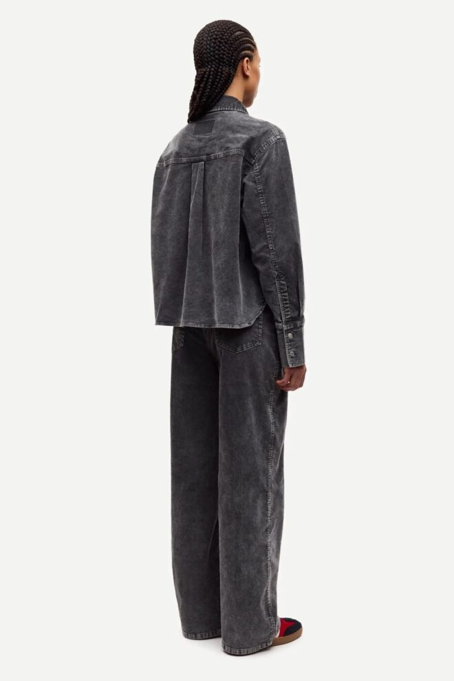 BLUSE SASOFIE SHIRT 15792 ASPHALT