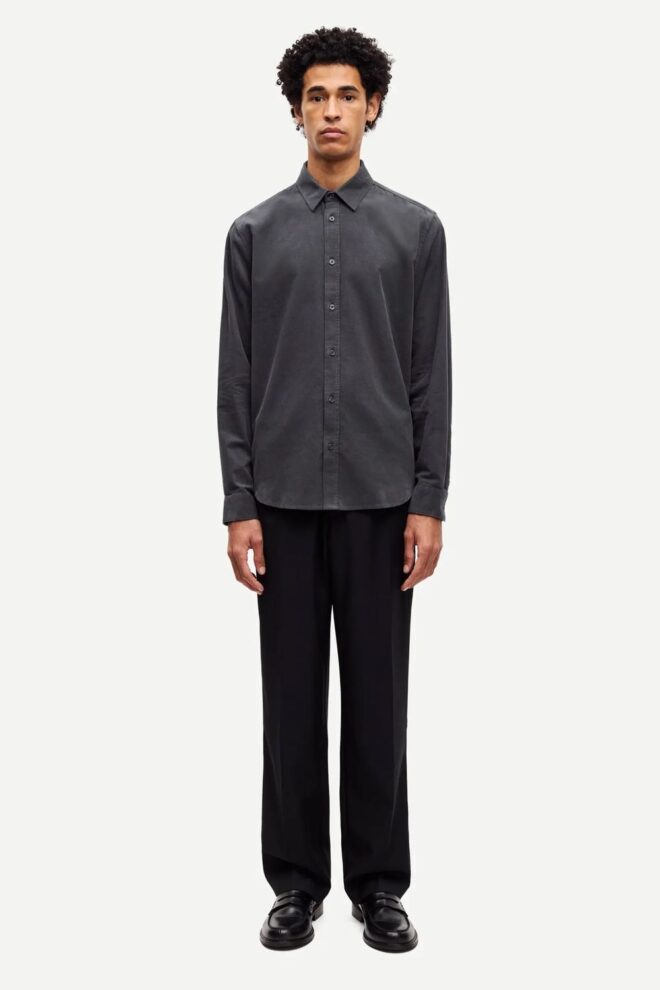 HEMD SALIAM NX SHIRT 10504 BLACK OYSTER