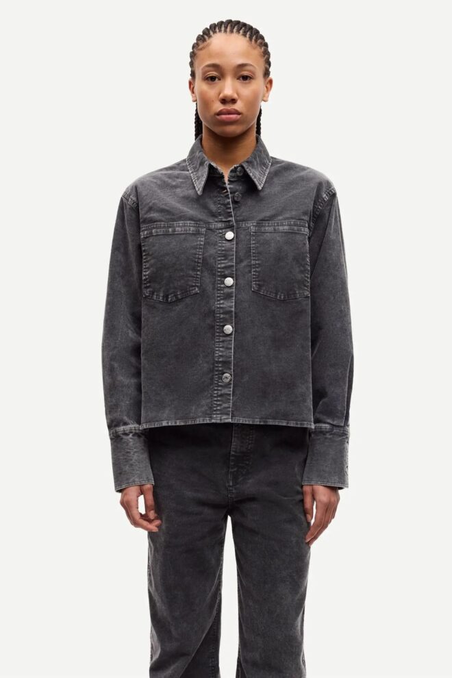 BLUSE SASOFIE SHIRT 15792 ASPHALT