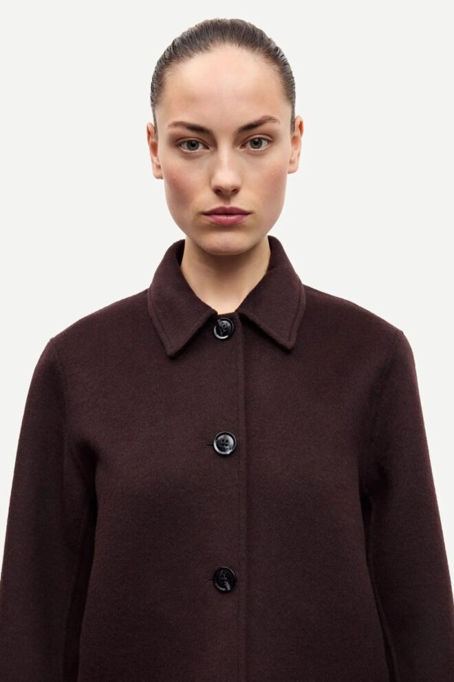 JACKE SAHOLLY JACKET 15772 BLACK COFFEE