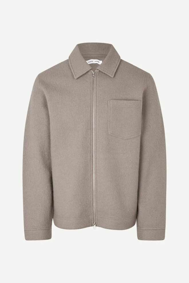 JACKE HANNES FULL ZIP 14612 ELEPHANT SKIN