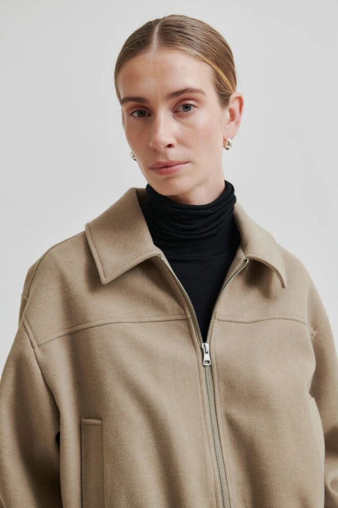 JACKE DEXA JACKET MID BROWN
