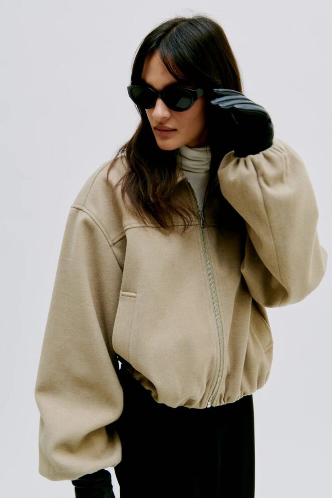JACKE DEXA JACKET MID BROWN