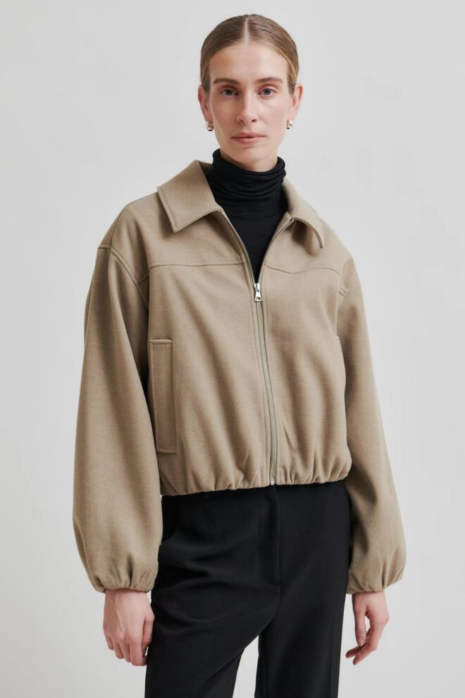 JACKE DEXA JACKET MID BROWN