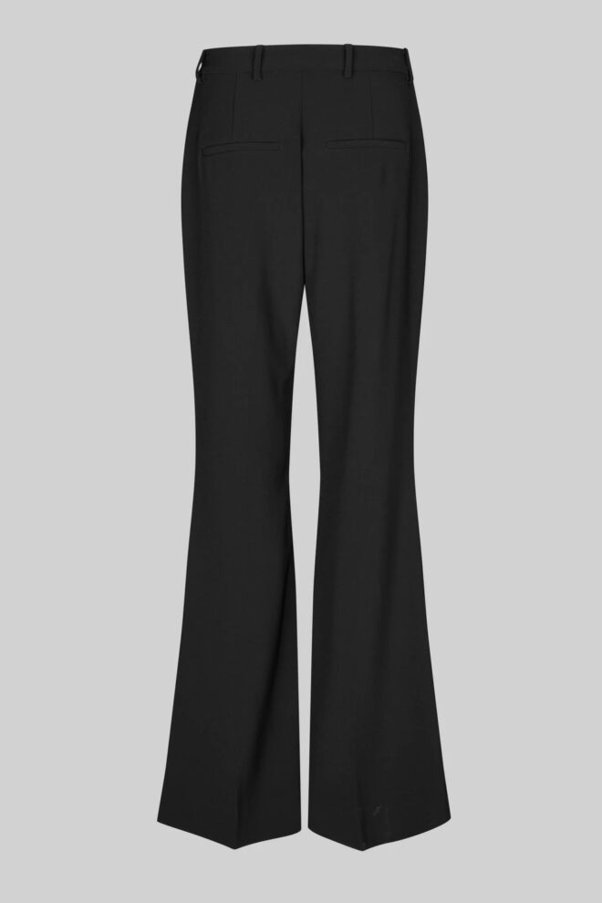 HOSE FIQUE FLARED TROUSERS BLACK