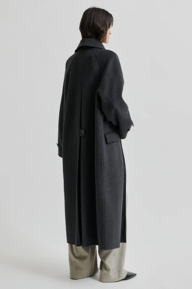 MANTEL WALCANE FALL COAT DARK GREY
