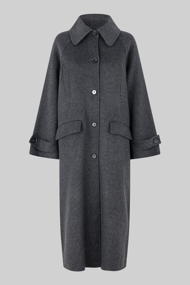 MANTEL WALCANE FALL COAT DARK GREY