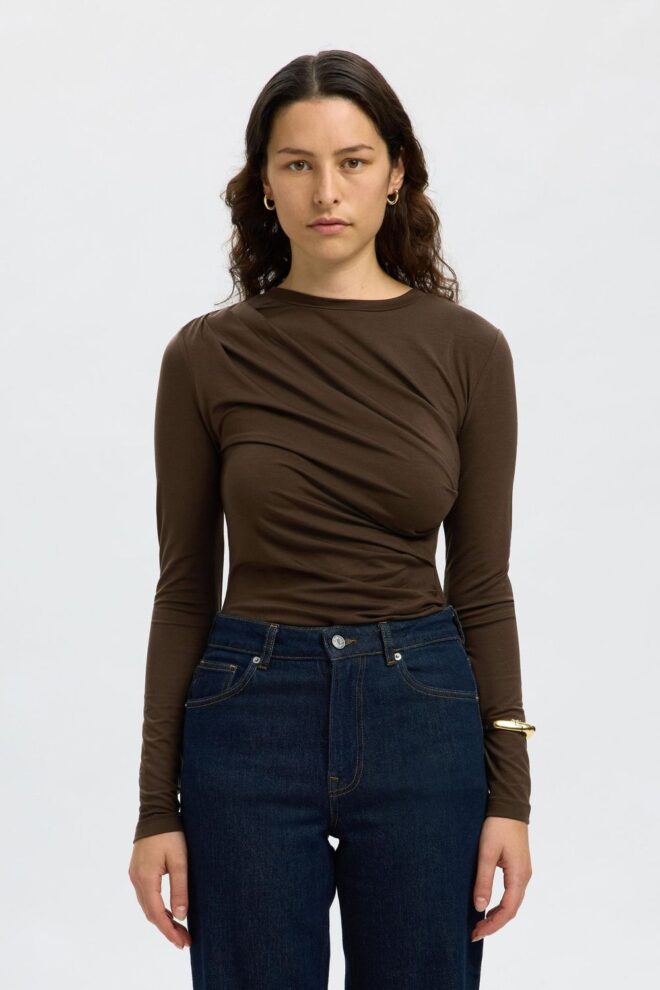 SHIRT 16098902 SLFILINA LS DELICIOSO
