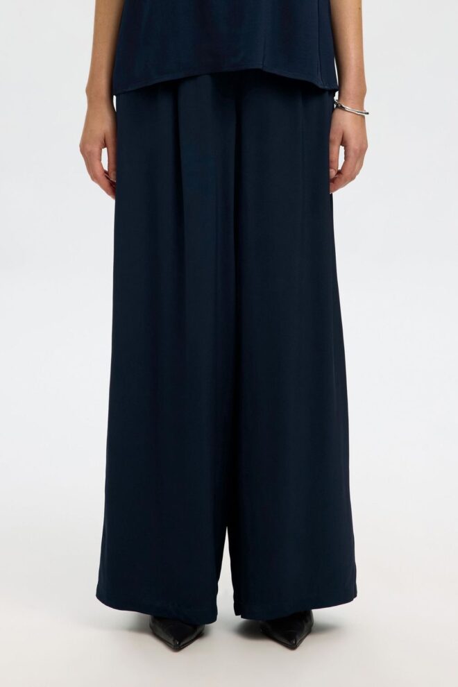 HOSE 16098692 SLFELENORE DARK SAPPHIRE