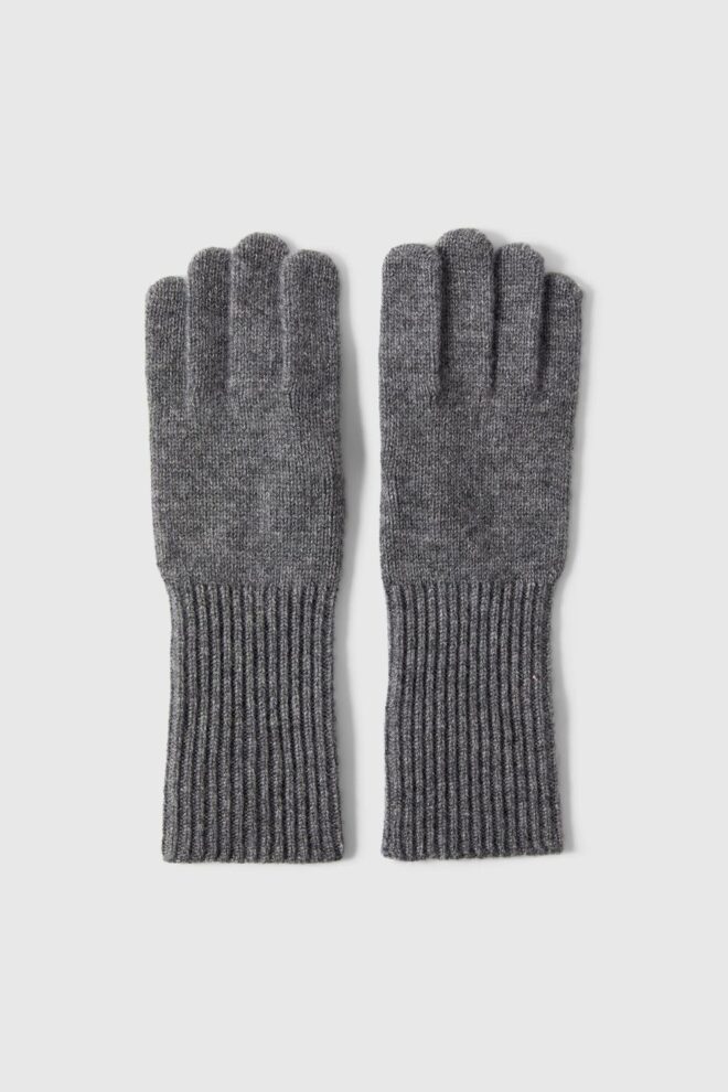 HANDSCHUHE 16098847 SLFCILLE MEDIUM GREY
