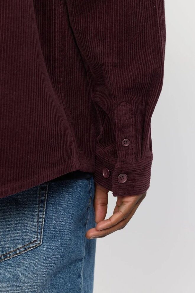 HEMD 3776 BURGUNDY