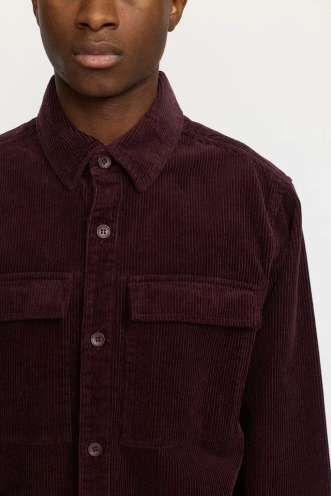 HEMD 3776 BURGUNDY