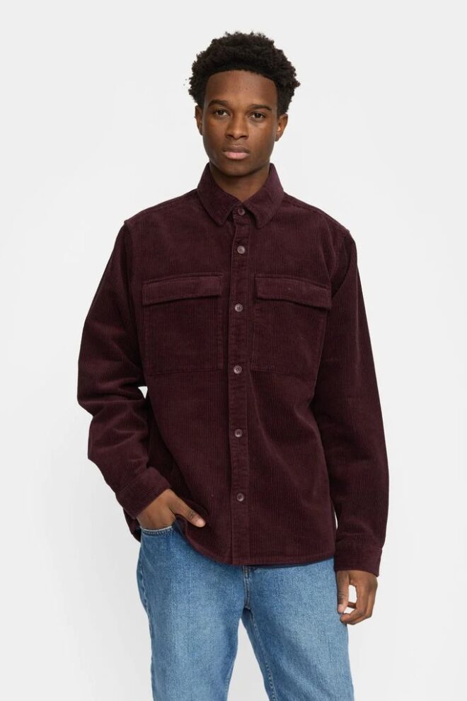 HEMD 3776 BURGUNDY