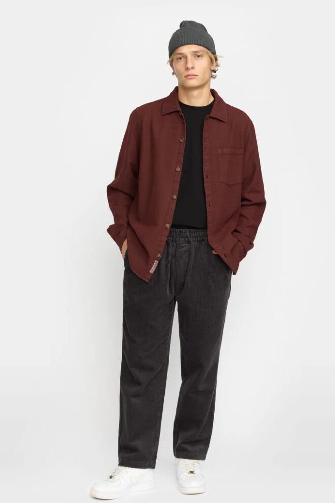 HEMD 3997 BURGUNDY