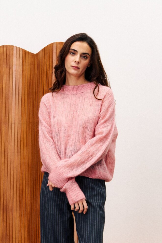 PULLOVER CHM25752 PUL ROSE