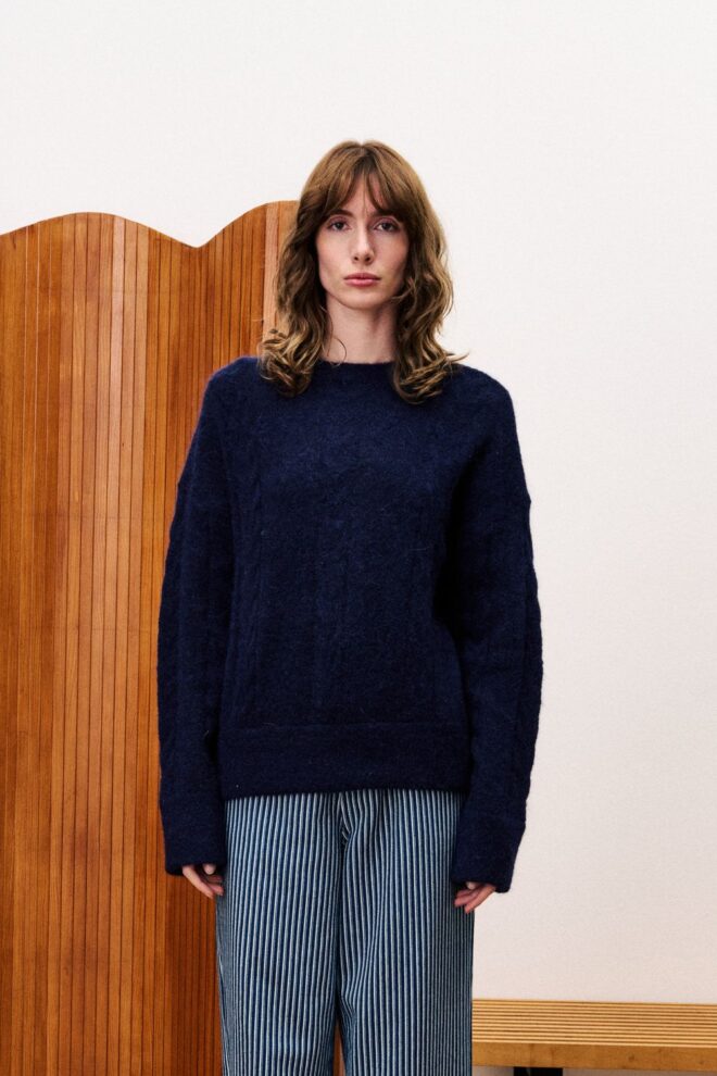 PULLOVER CHM25752 PULL BLEU JEAN