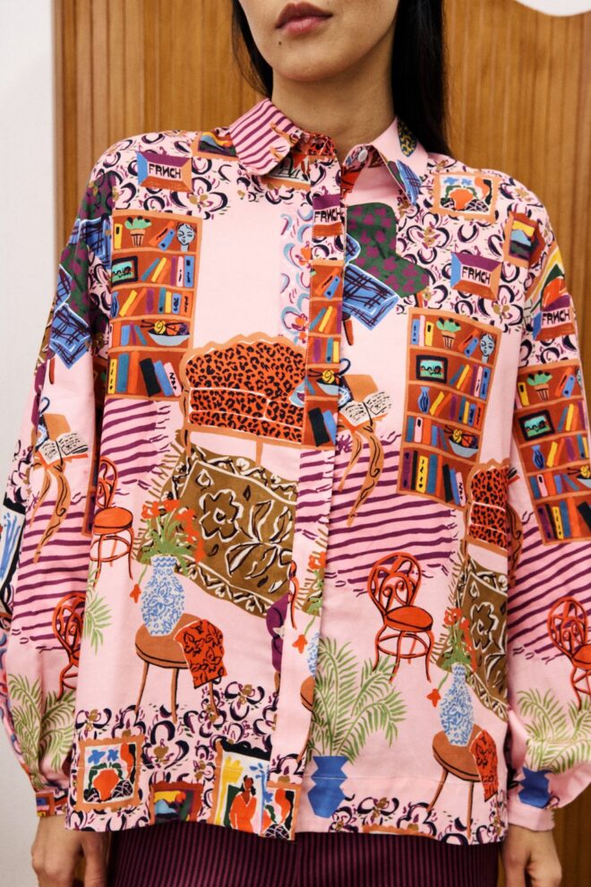 BLUSE CHC25706 CHEMISE SALON