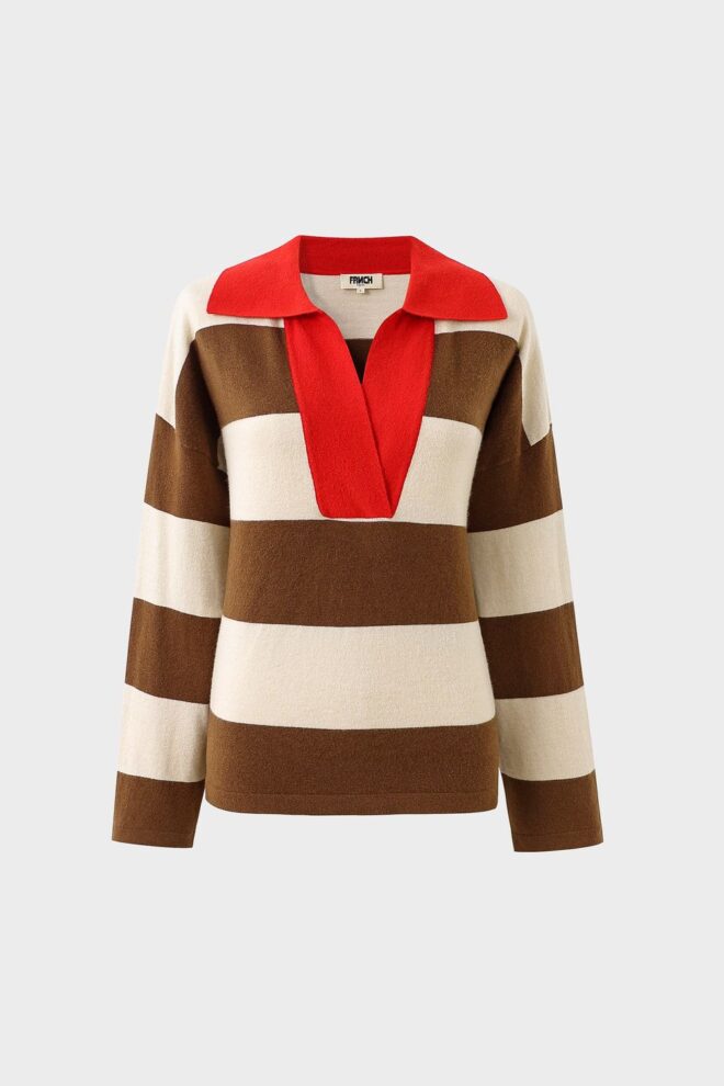 PULLOVER CHM25778 PULL MARRON