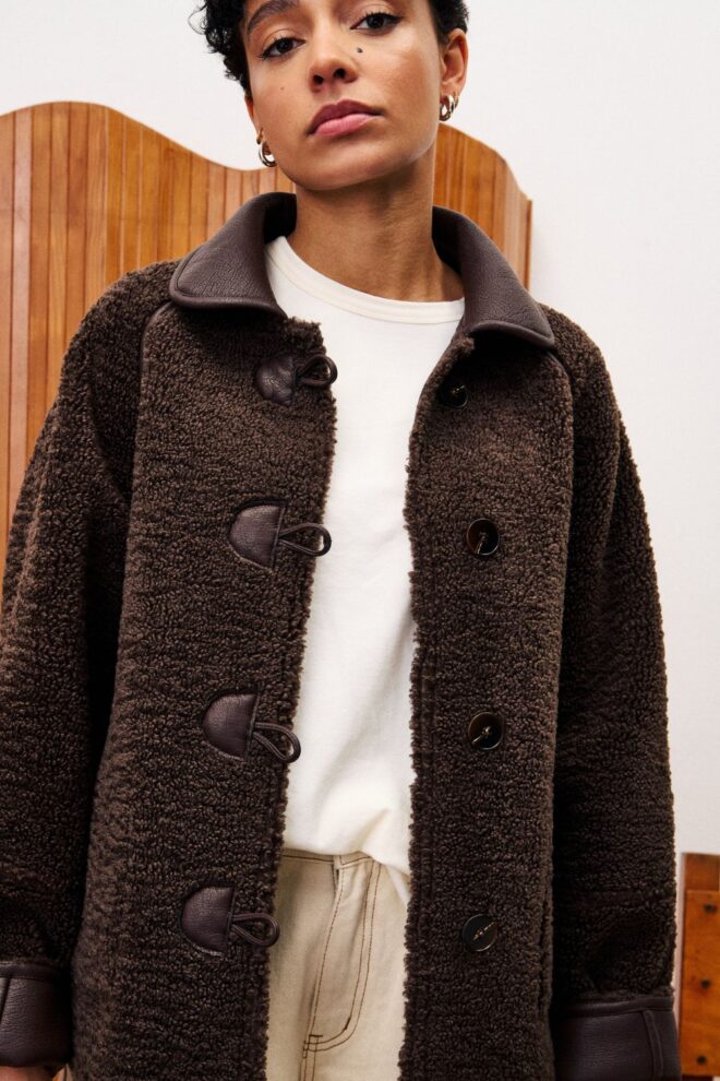 JACKE CHC25682 MANT CHOCOLAT
