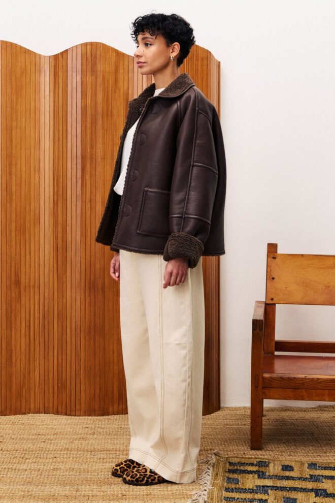 JACKE CHC25682 MANT CHOCOLAT