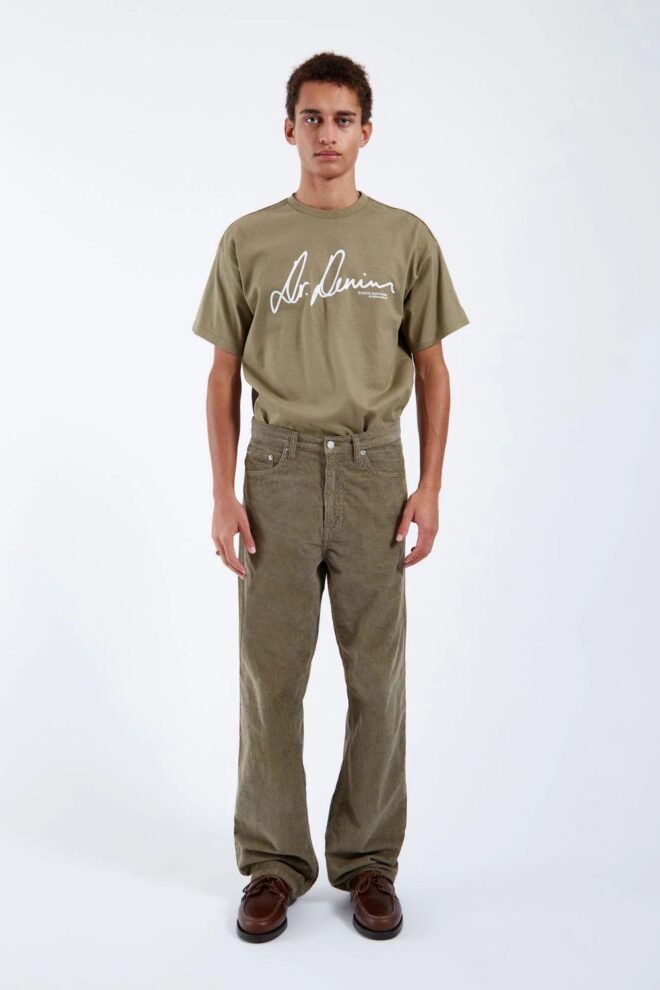 JEANS OMAR GREEN CORD