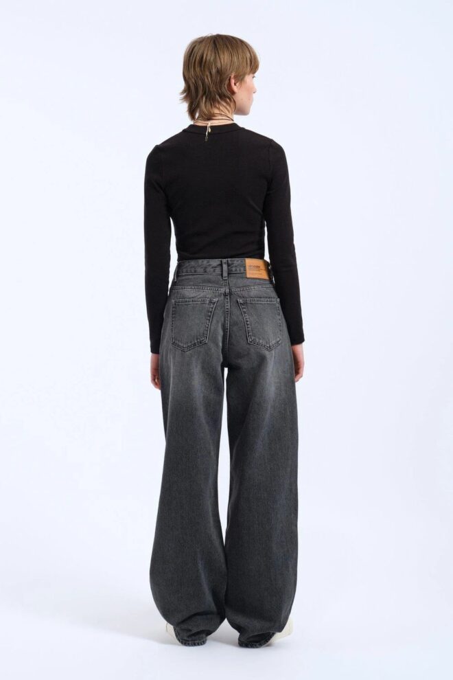 JEANS DONNA MID GREY USED