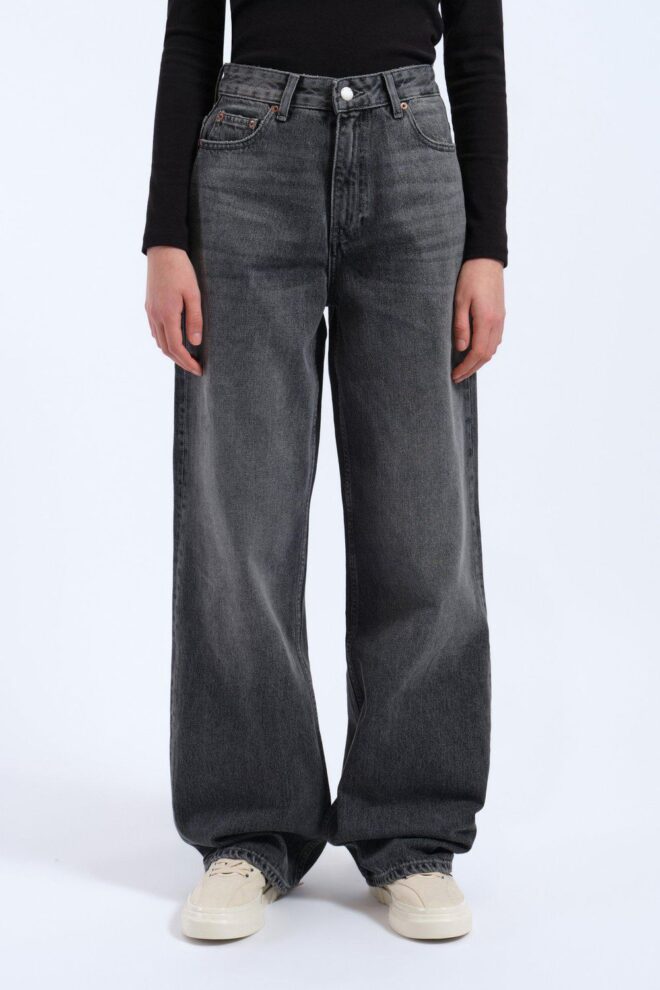 JEANS DONNA MID GREY USED