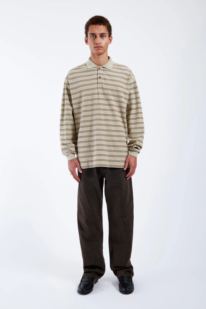 PULLOVER RENO POLO SILVER LIN STRIPE
