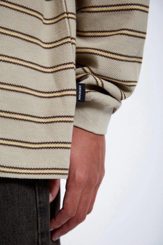 PULLOVER RENO POLO SILVER LIN STRIPE