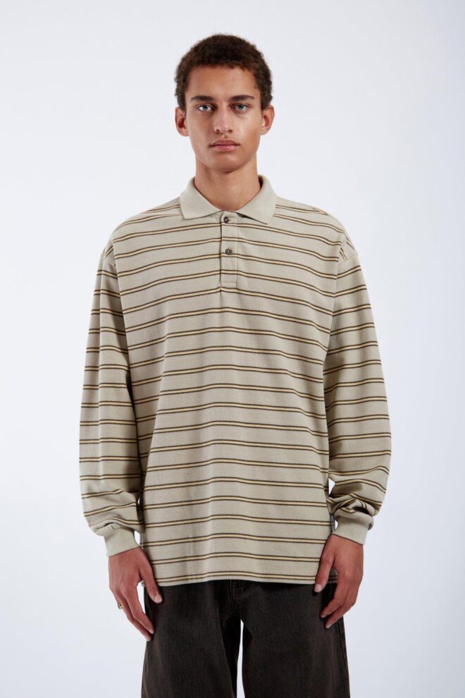 PULLOVER RENO POLO SILVER LIN STRIPE