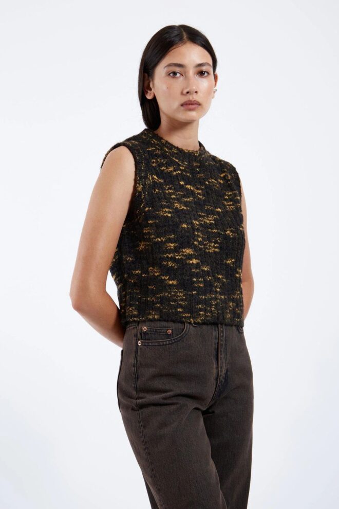 PULLUNDER MINA VEST SPACE BLACK