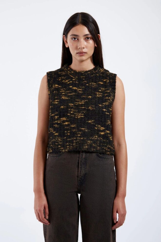 PULLUNDER MINA VEST SPACE BLACK