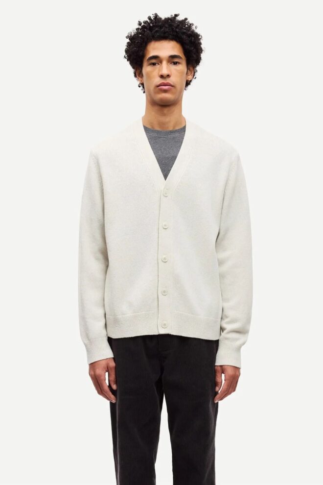 WESTE SAPATRIK CARDIGAN 132 SILVER BIRCH