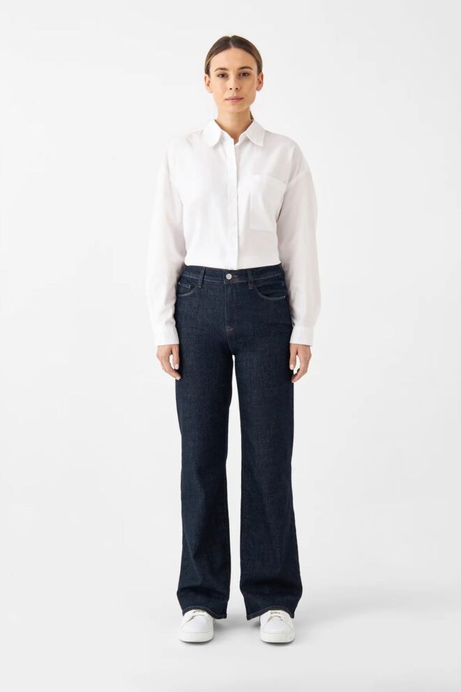 JEANS DEW FLARED F01 0463 RAW BLUE