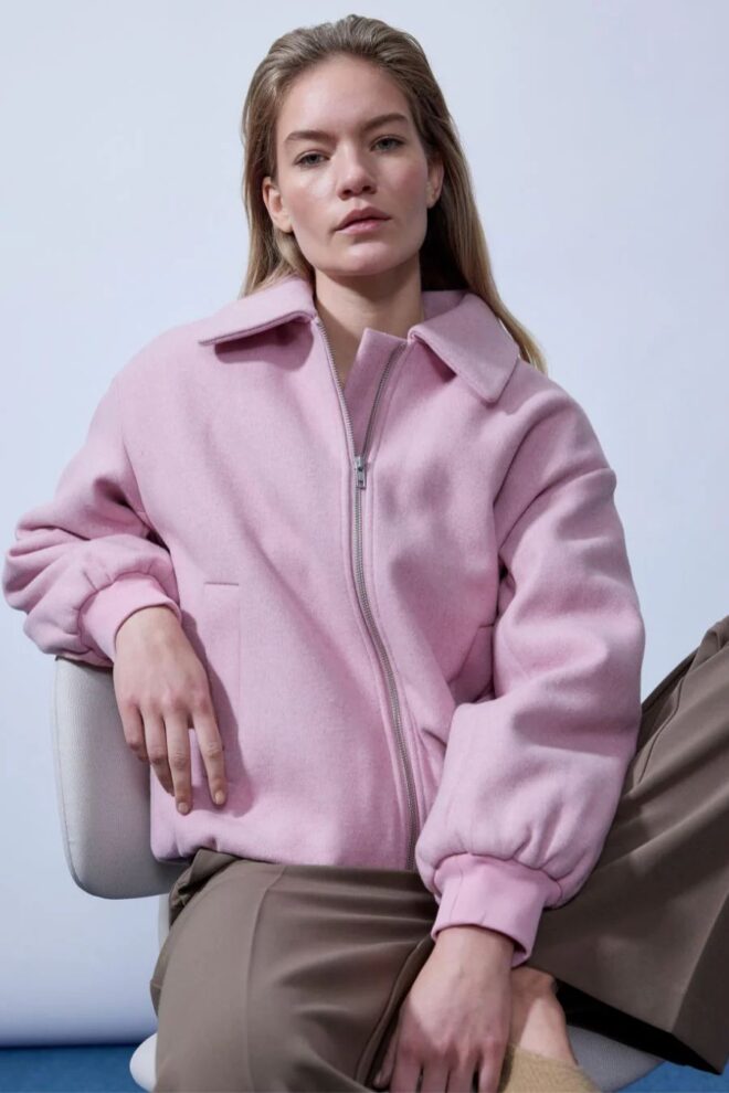 JACKE OMMIMD JACKET LILAC