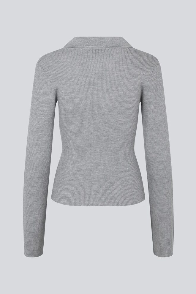 WESTE HIROKIMD CARDIGAN GREY MELANE