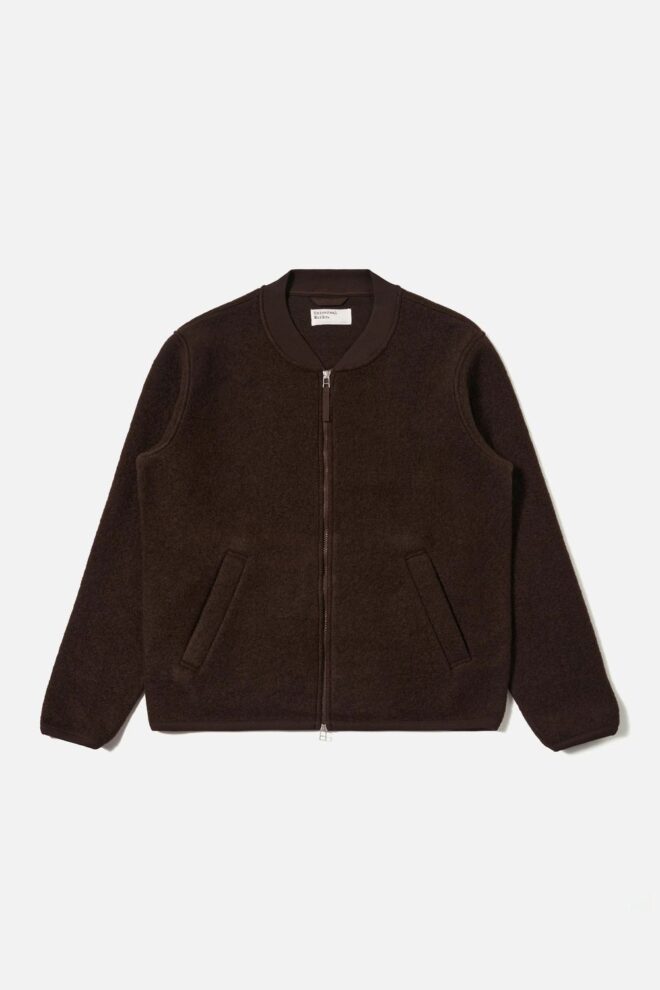 JACKE ZIP BOMBER 00018 BROWN