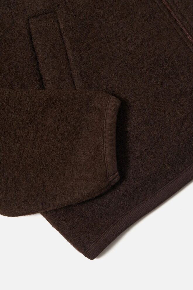 JACKE ZIP BOMBER 00018 BROWN