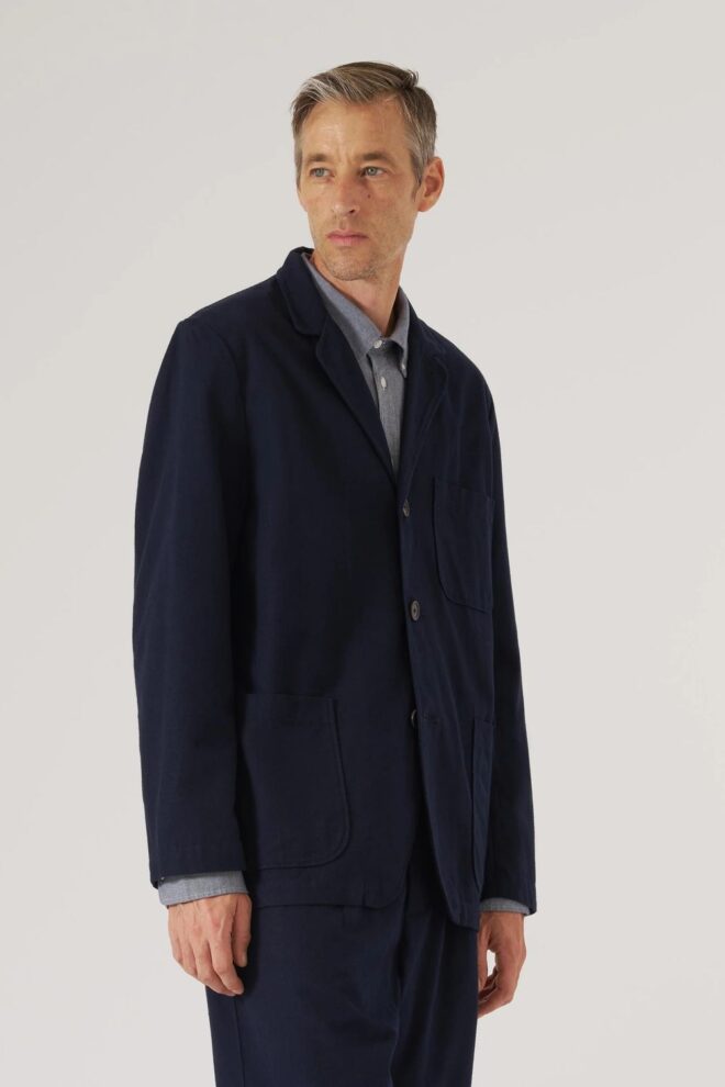 SAKKO 33126 BRUSHED NAVY