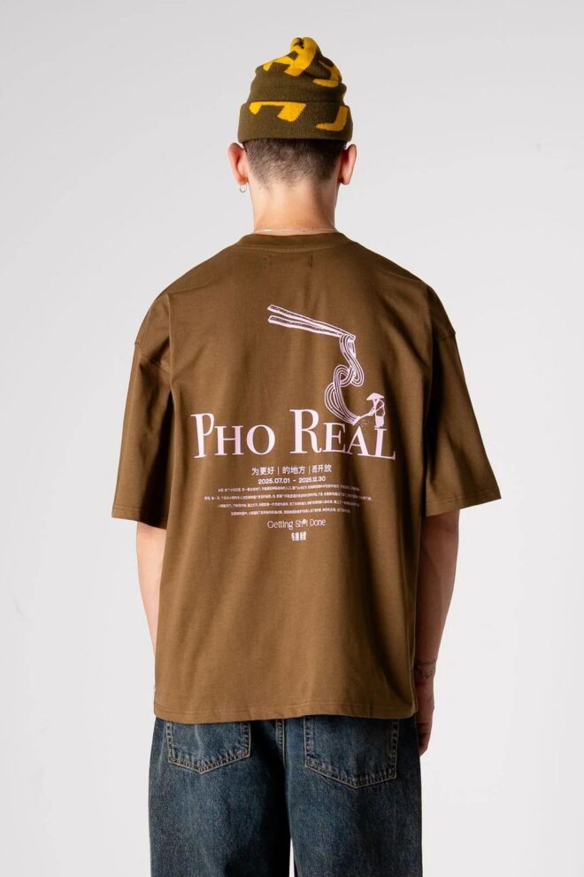 SHIRT WBBEAM PHO TEE DARK BROWN